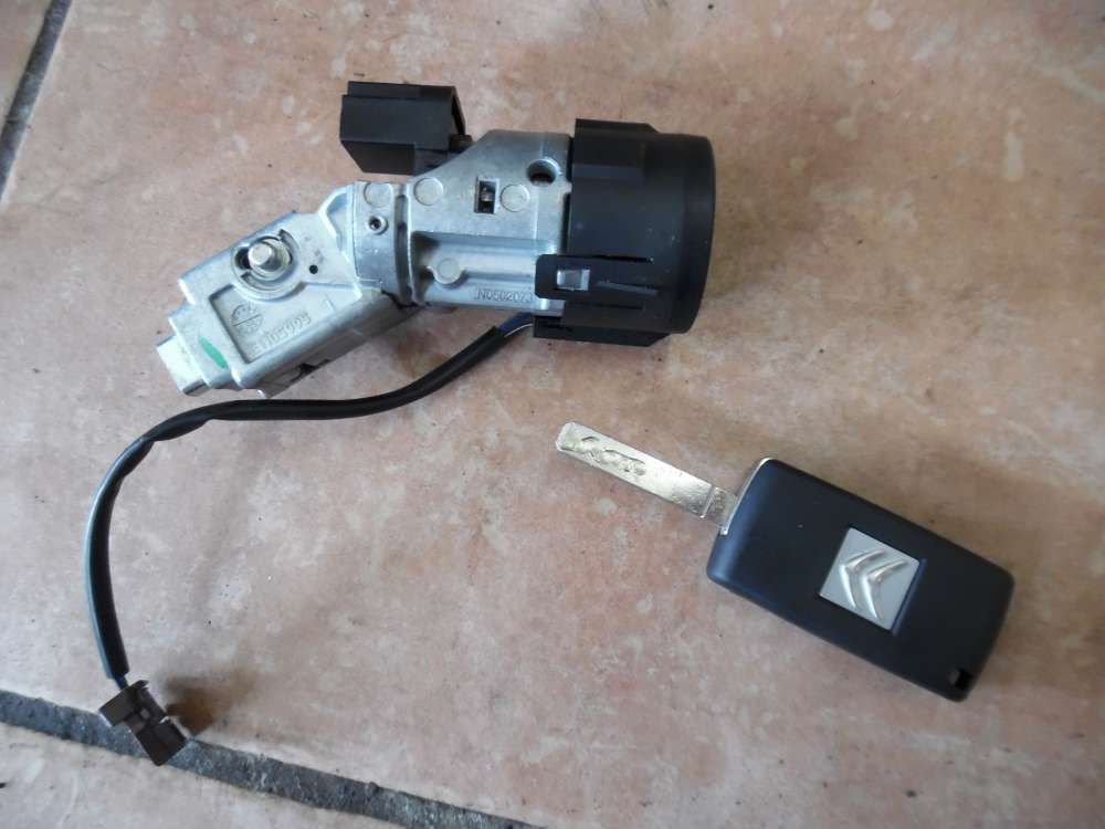 Citroën C4 Zündschloss mit Schlüssel 9663123380