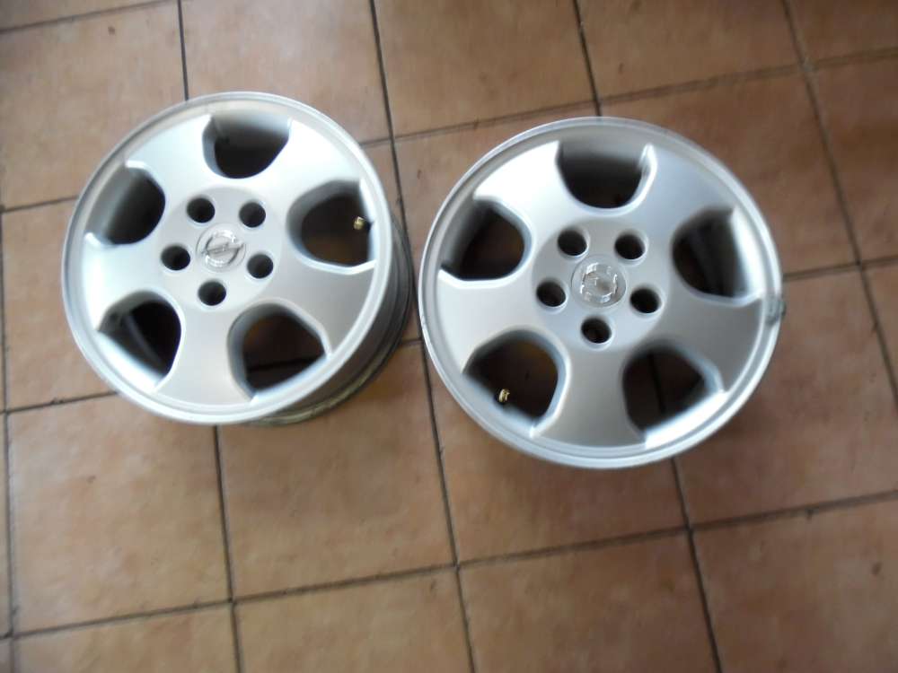2x Alufelgen Opel 6Jx15H2 ET49 