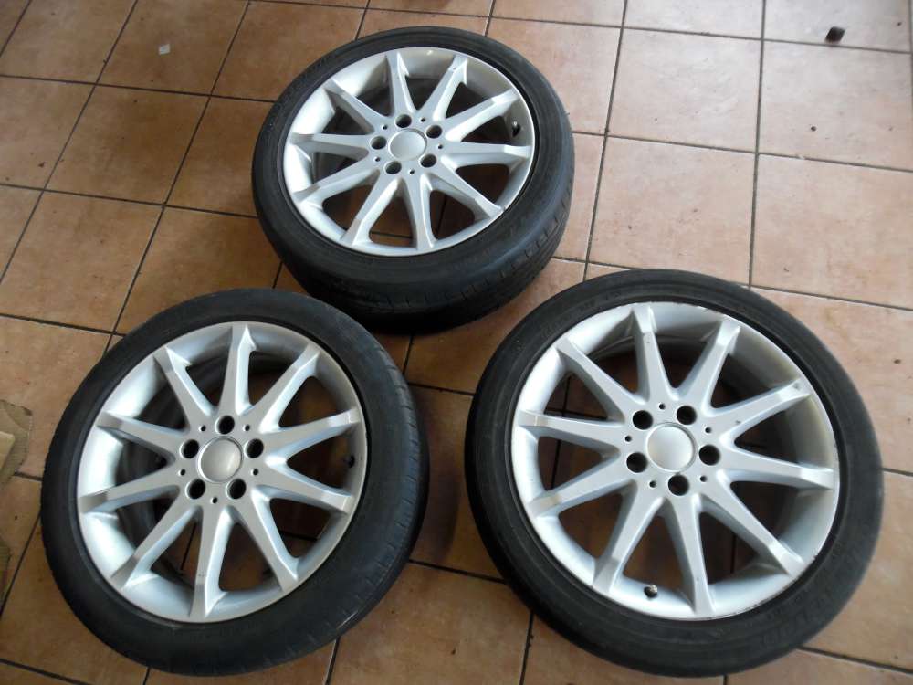 3x Alufelge ohne Reifen für Mercedes W169 7Jx17 ET49 A1694010702