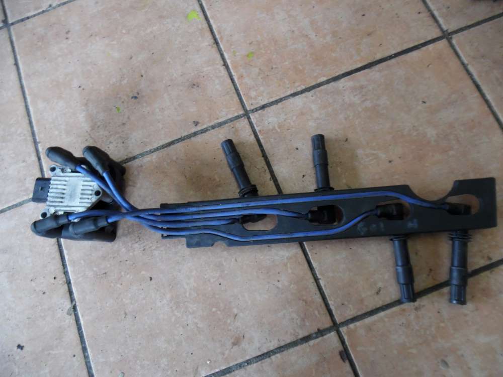 VW Golf IV 1J Zündspule, Zündkabel , Abdeckung 036905487
