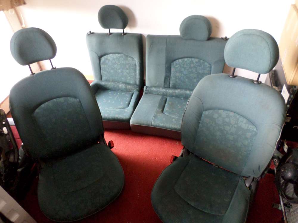 Peugeot 206 sitze Komplett Farbe: Grn ab 98-04