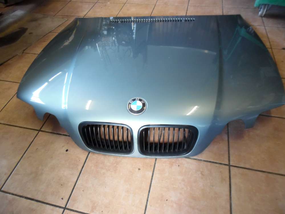 BMW E46 316ti Motorhaube Graugrün Farbcod : 442/6
