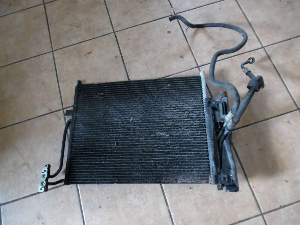 BMW E46 316ti Klimakondensator Klimakühler mit Schlauch 8377614