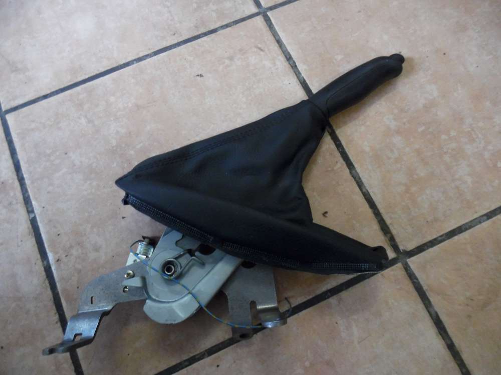 BMW E46 316ti Handbremshebel Leder Handbremsgriff 1164485