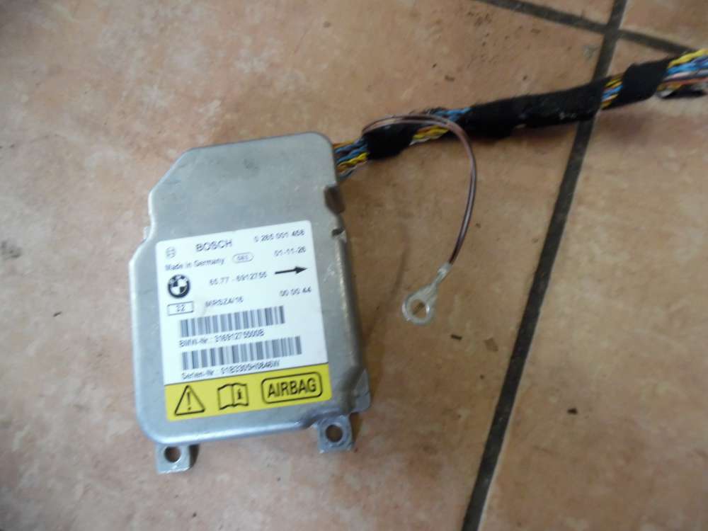 BMW E46 316ti Airbagsteuergerät Steuergerät Bosch 0285001458 6912755