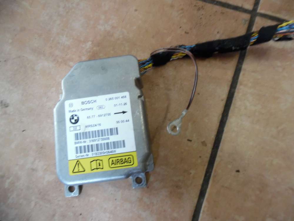 BMW E46 316ti Airbagsteuergert Steuergert Bosch 0285001458 6912755