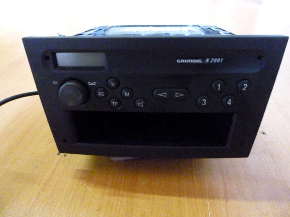 Autoradio Opel Agila Bj:2004 Original Vorne Blaupunkt Kassette 354686