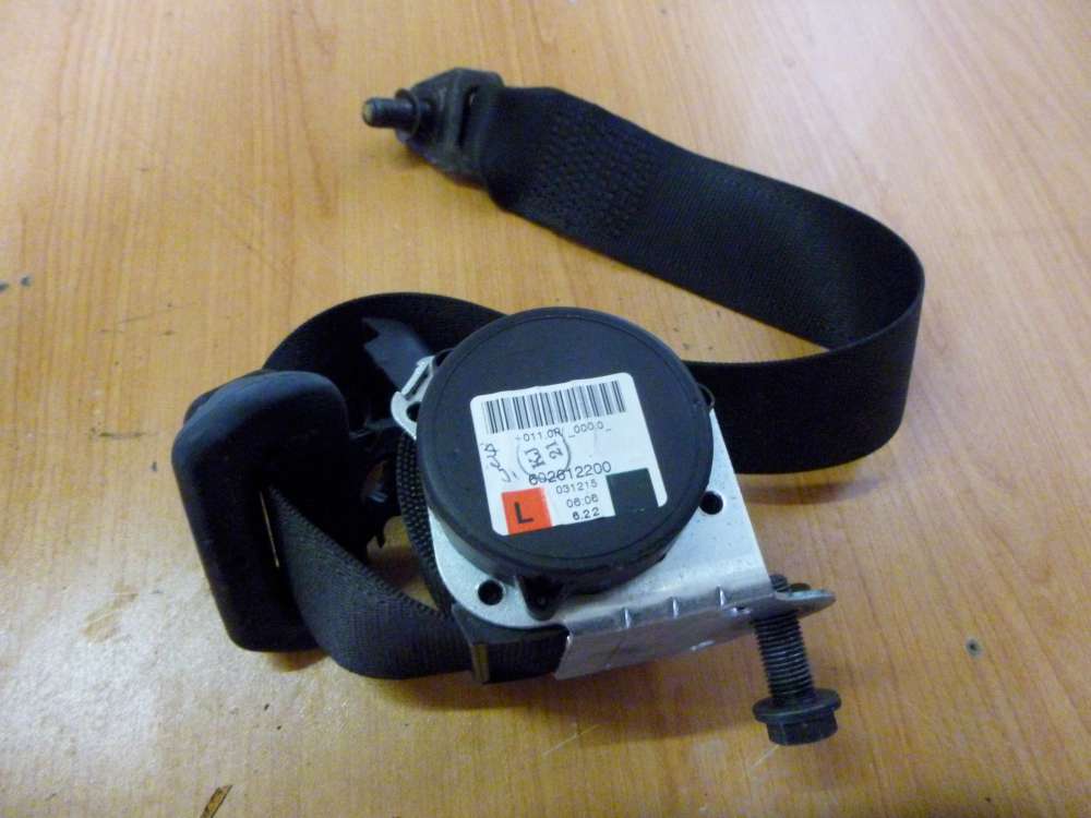 Opel Agila A Sicherheitsgurt Gurt hinten Links 