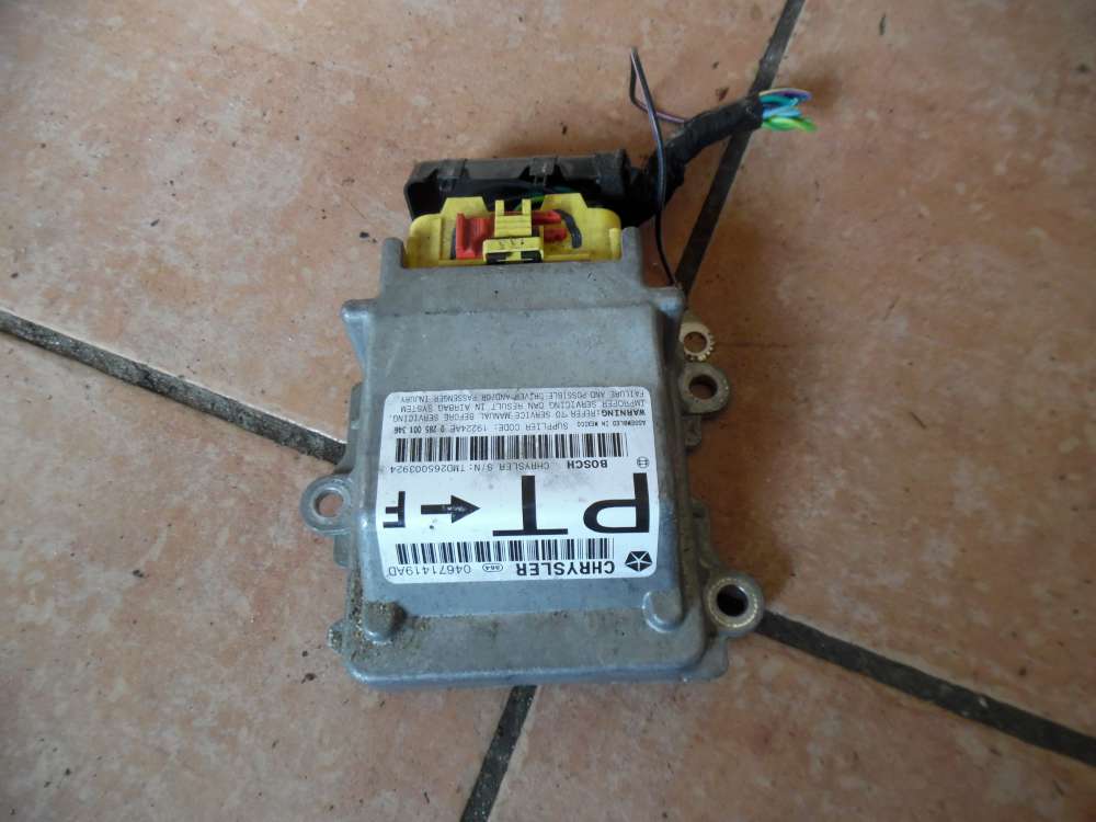 Chrysler PT Cruiser Airbag Steuergerät 04671419AD