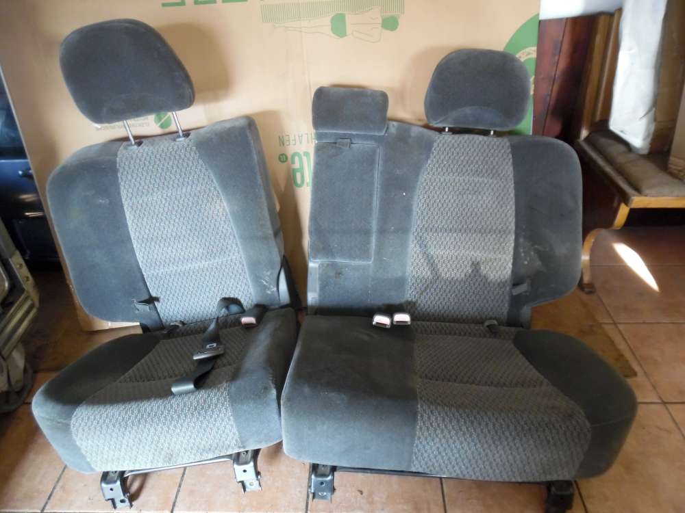 Hyundai Santa Fe Sitze Rücksitzbank Stoff grau
