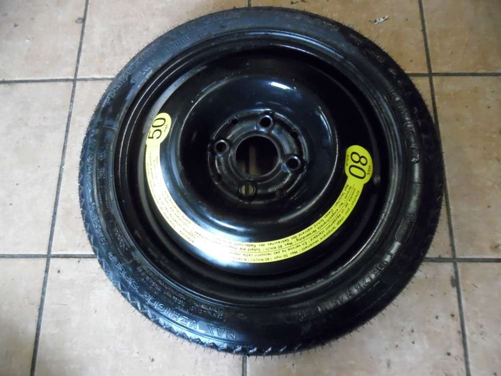 Seat Ibiza II 6K Ersatzrad Notrad Reserverad T105/70R14 3.5Jx14 ET38 1L0601025D