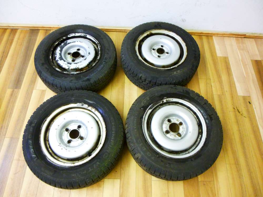 4x Winterreifen Stahlfelgen fr VW Golf 2 Jetta, Scirocco 175/70 R13 82T  5,5Jx13H2  ET38  M+S