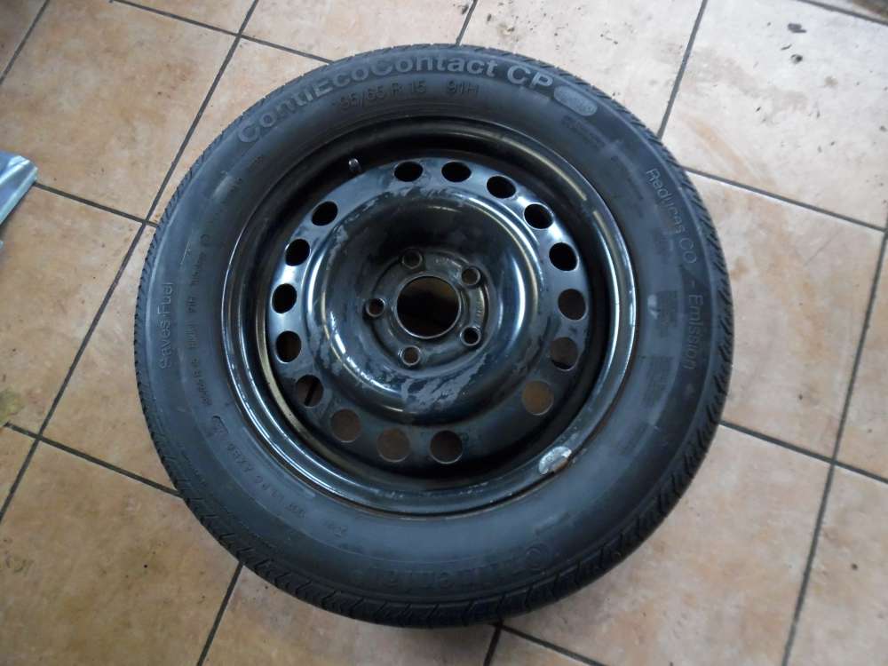 1x Stahlfelge mit Sommerreifen Opel Vectra B 195/65R15 91H Continental 6Jx15  ET49  