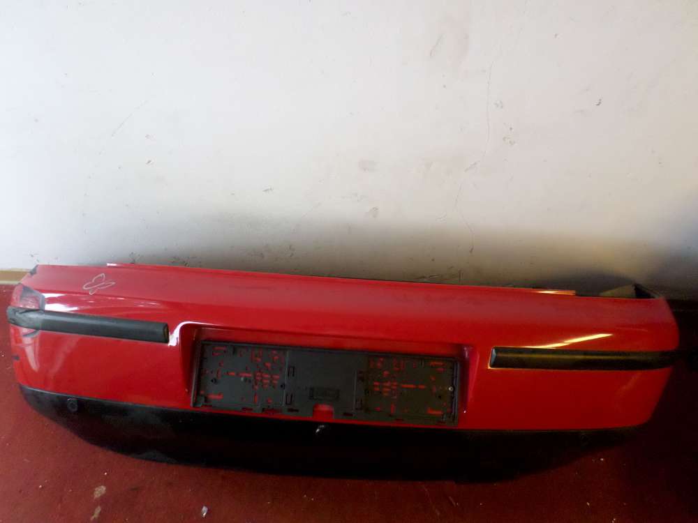  Seat Leon Bj.01 Stostange Heckschrze farbe Rot / LP3G 1M6807378B mit Sensor