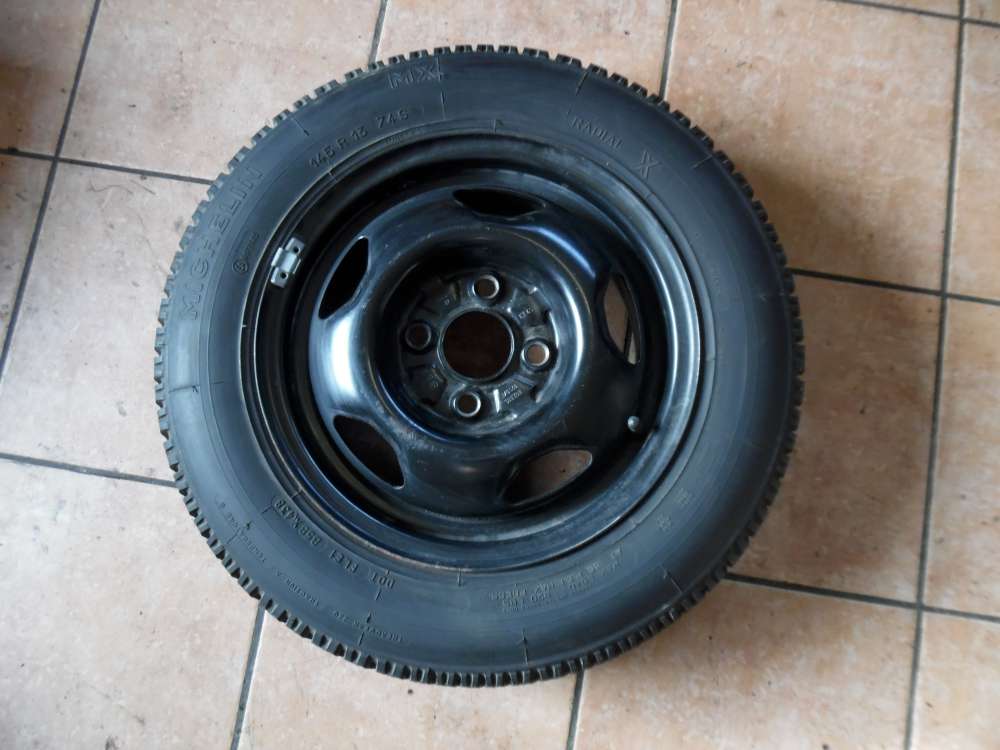 Ersatzrad Michelin VW Polo 86C 145R1374S  867601025 ET45 4.5JX13H2