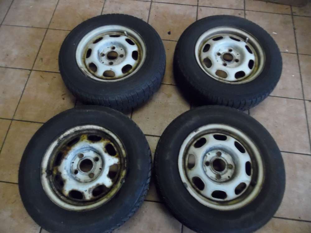 4x Stahlfelge mit Winterreifen VW Golf 3 175/70R13 82T  5,5Jx13H2  ET38