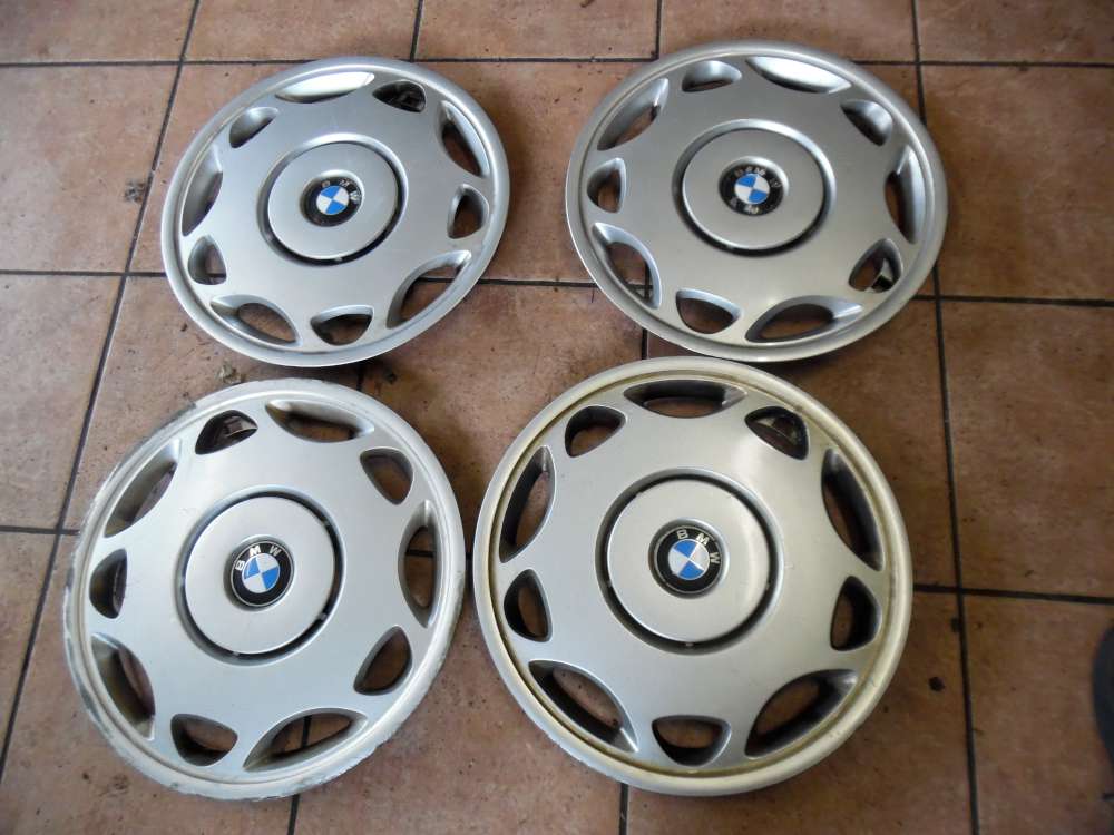 BMW E36 4X Radabdeckung Radkappe 15 Zoll 1180104
