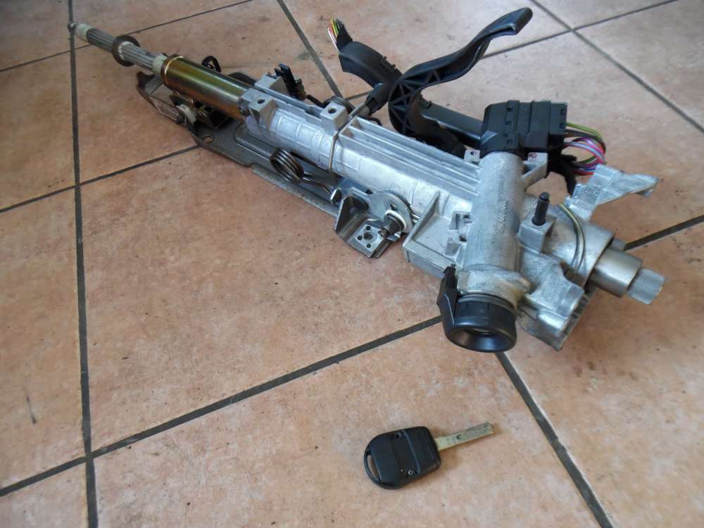 BMW E46 320d Lenkung Lenkstange H�henverstellbar mit Schl�ssel 1097024 042089006