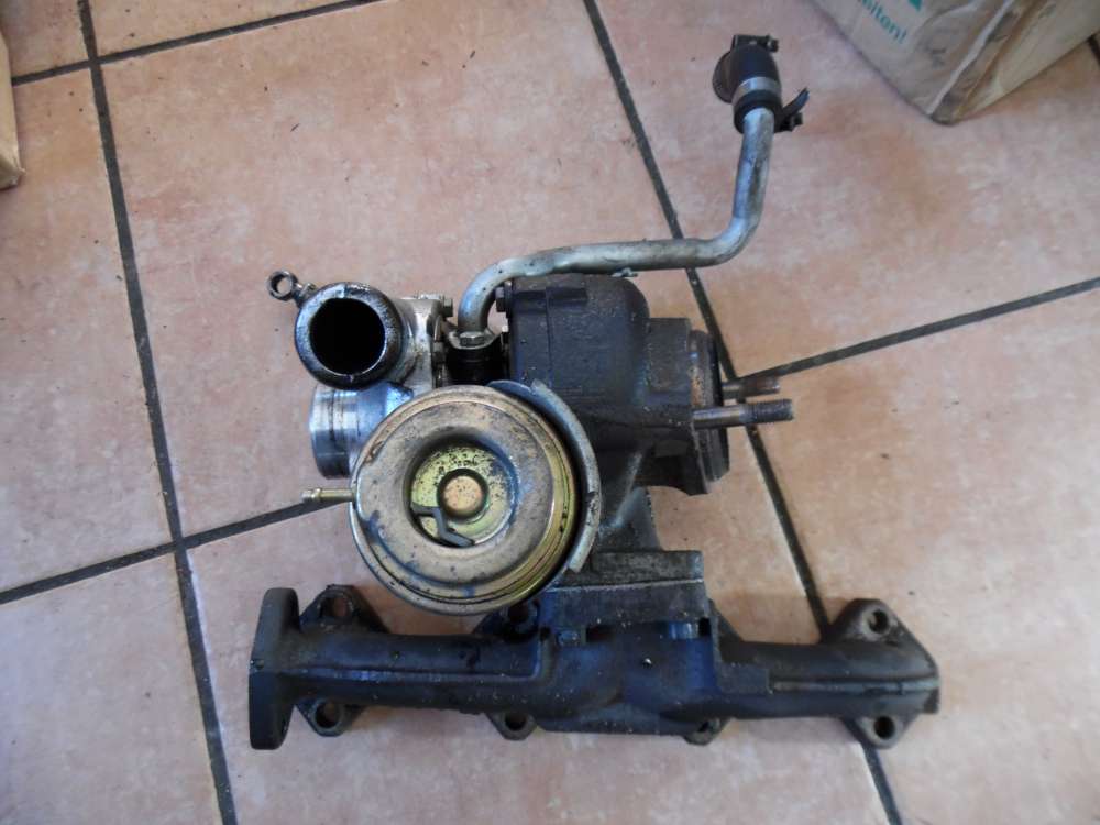 BMW E46 320d Turbolader mit Abgaskrmmer Krmmer 2247043E