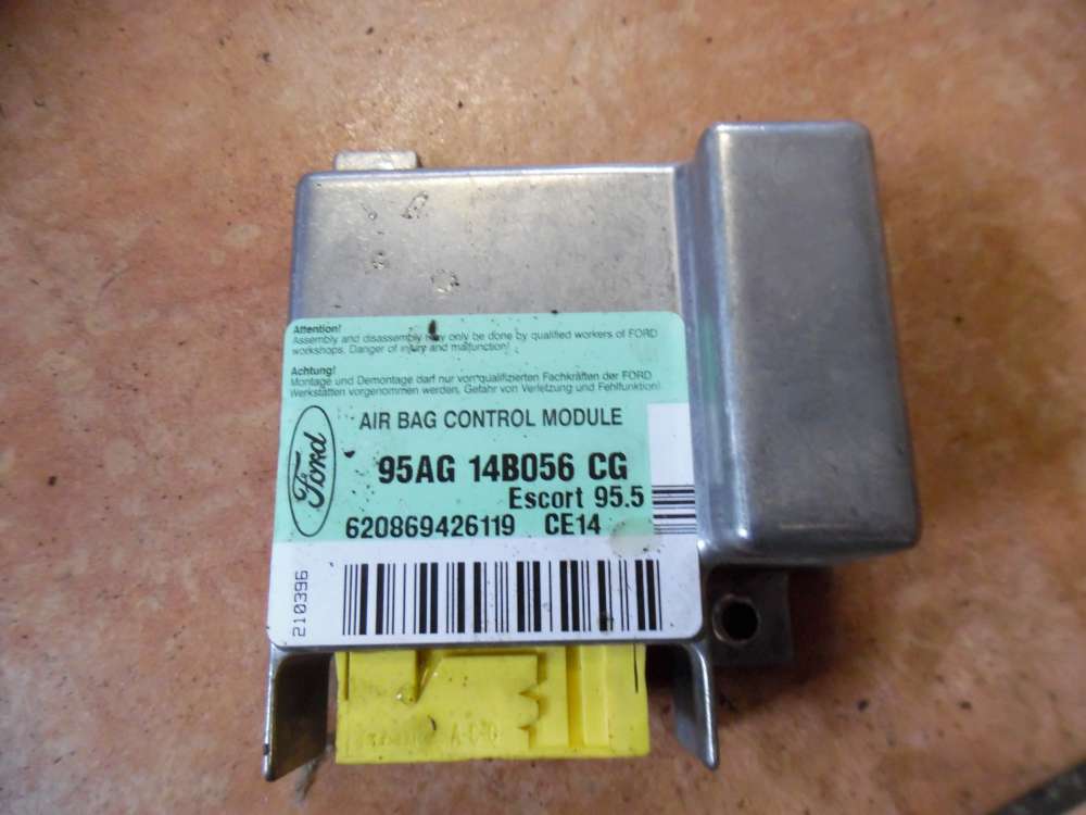 Ford Escort Airbagsteuergert 95AG14B056CG