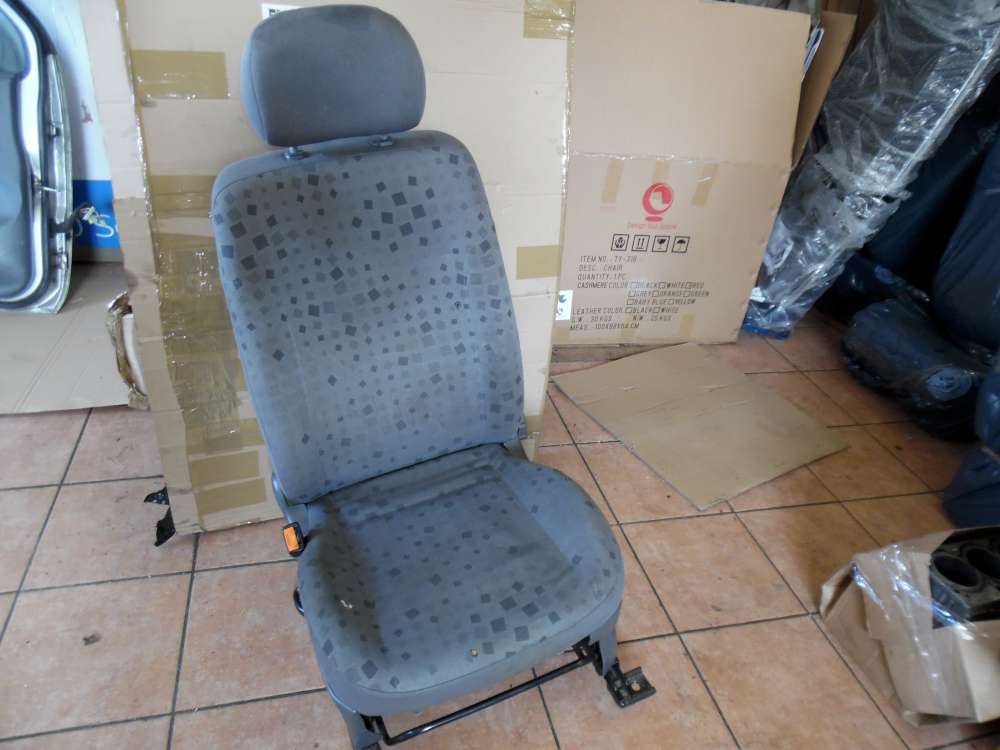 Opel Agila A Sitz Vorne Links Stoff grau