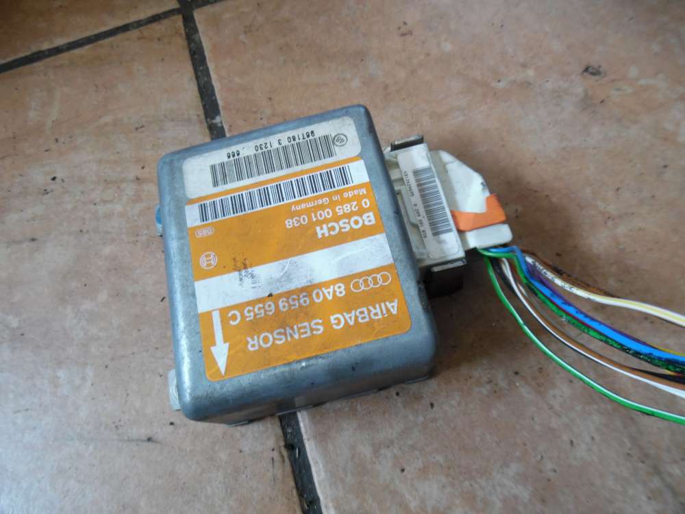 Audi A4 B5 Airbagsteuergert Steuergert 8A0959655C 0285001038 