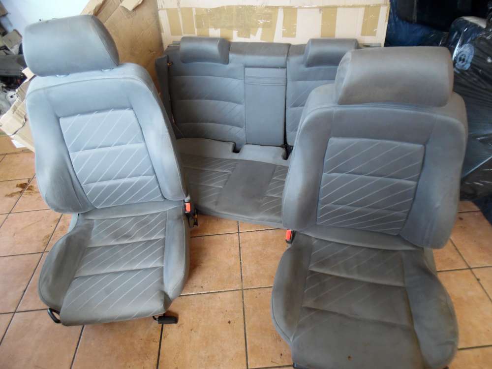 Audi A4 B5 Sitze Innenausstattung grau Stoff 