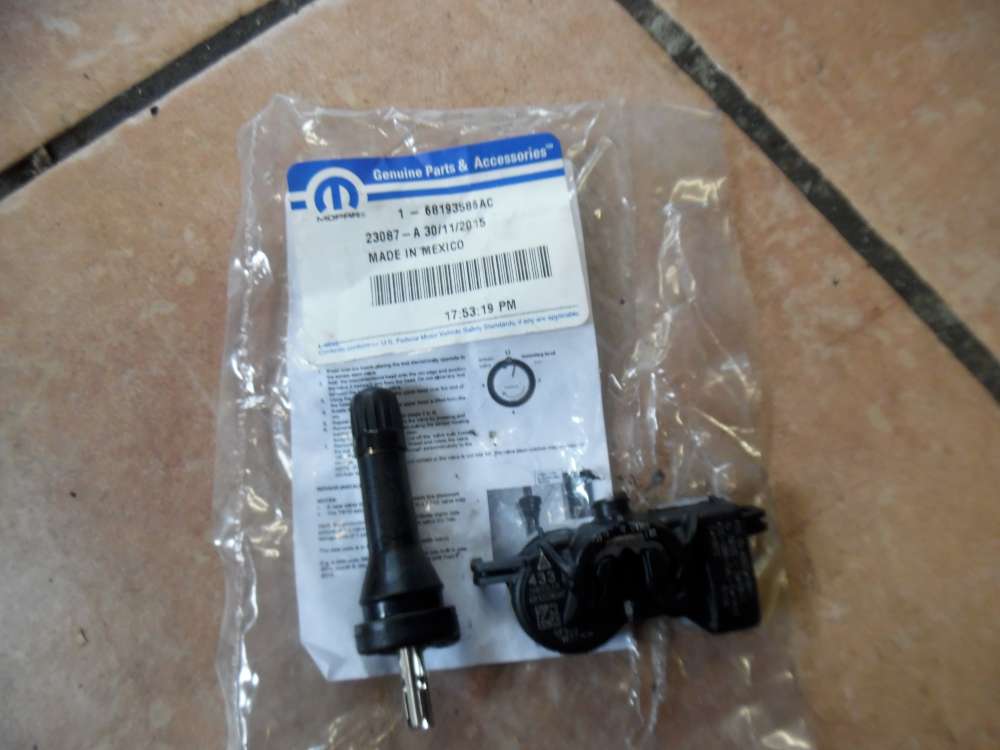 Mopar Radsensor Reifendruck Kontrollsystem 68193586