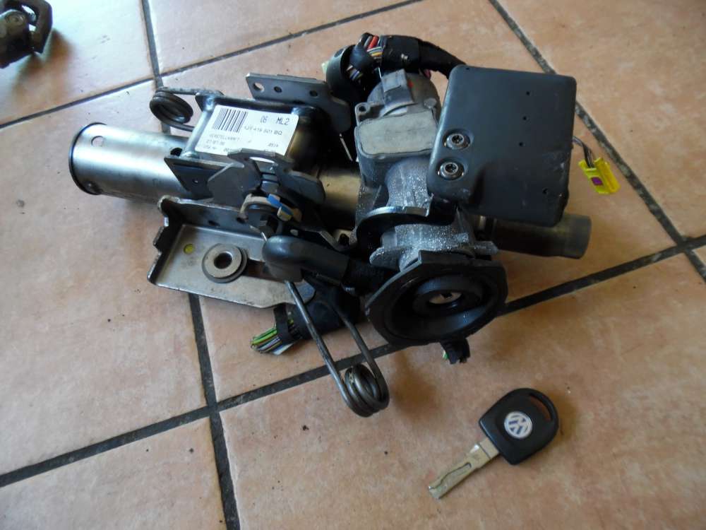 VW Golf IV 1J Lenksule Lenkstock Zndschloss mit Schlssel 1J1419501BQ