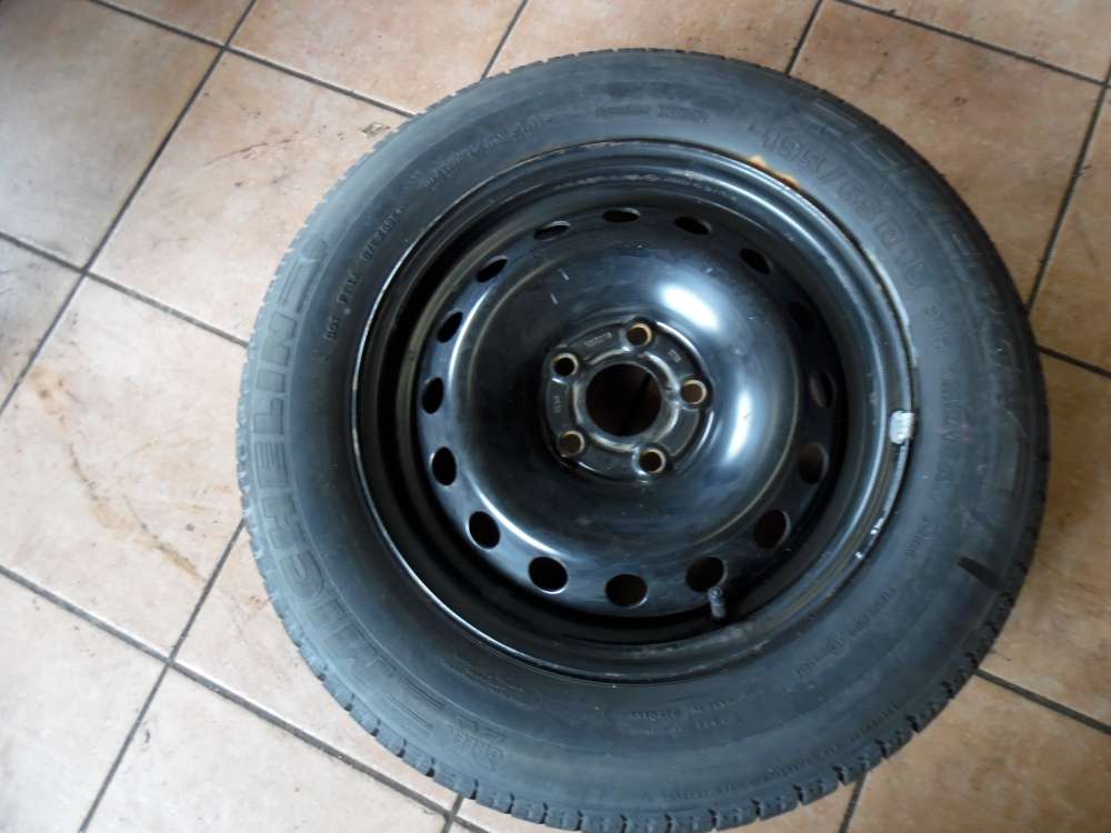 1x Stahlfelge mit Sommerreifen Renault Laguna I Michelin 195/65R15 91H 6,5J x 15H2  ET50  