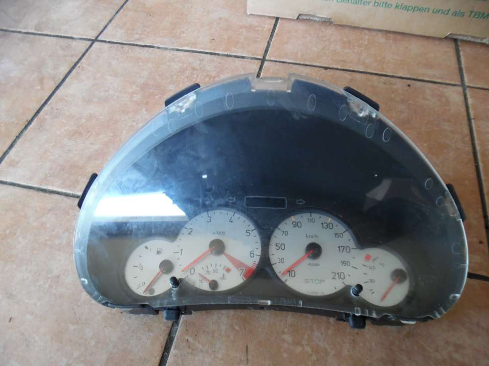 Peugeot 206 Cabrio Tacho Kombiinstrument 9648837180