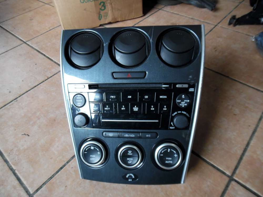 Mazda 6 Radio CD, Klimabedienteil und Luftdse GR4B66DSX