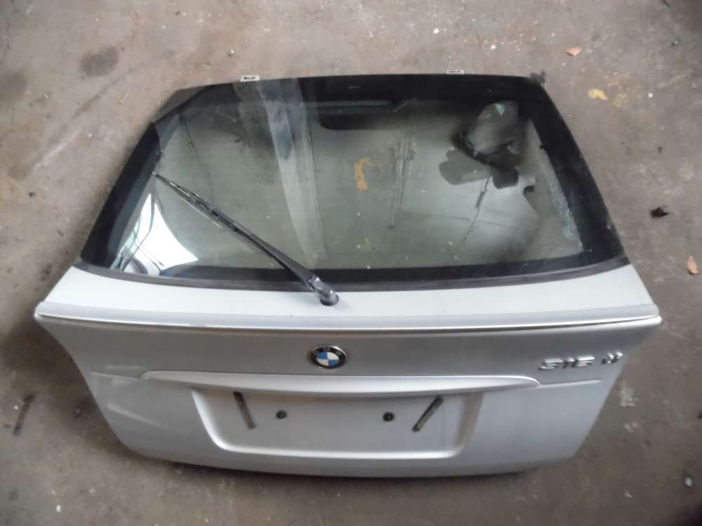 BMW E46 316ti Compact Hechhlappe mit Scheibe grau : 354/7