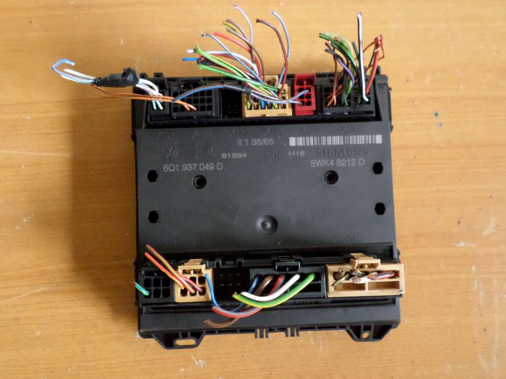 VW Polo 6N Komfortsteuerger�t Steuerger�t 6Q1937049D 5WK48212D