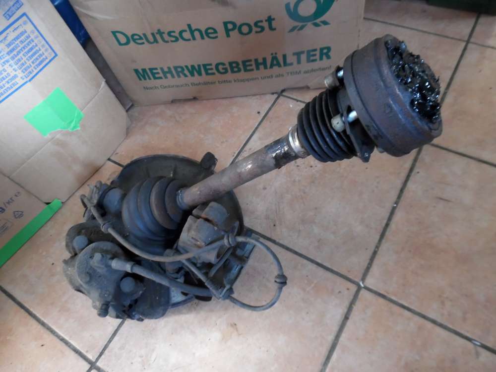 VW Polo 9N Achsschenkel, Bremssattel mit Antriebswelle Vorne Links