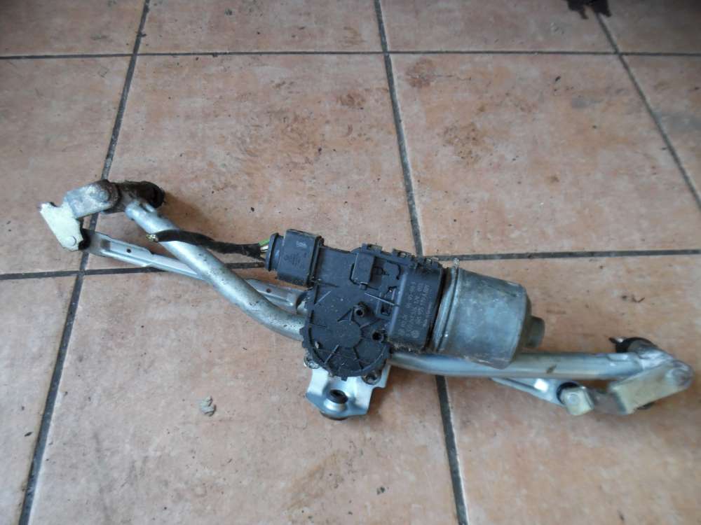 VW Polo 9N Wischermotor mit gestnge Vorne 6Q1955119 6Q1955023