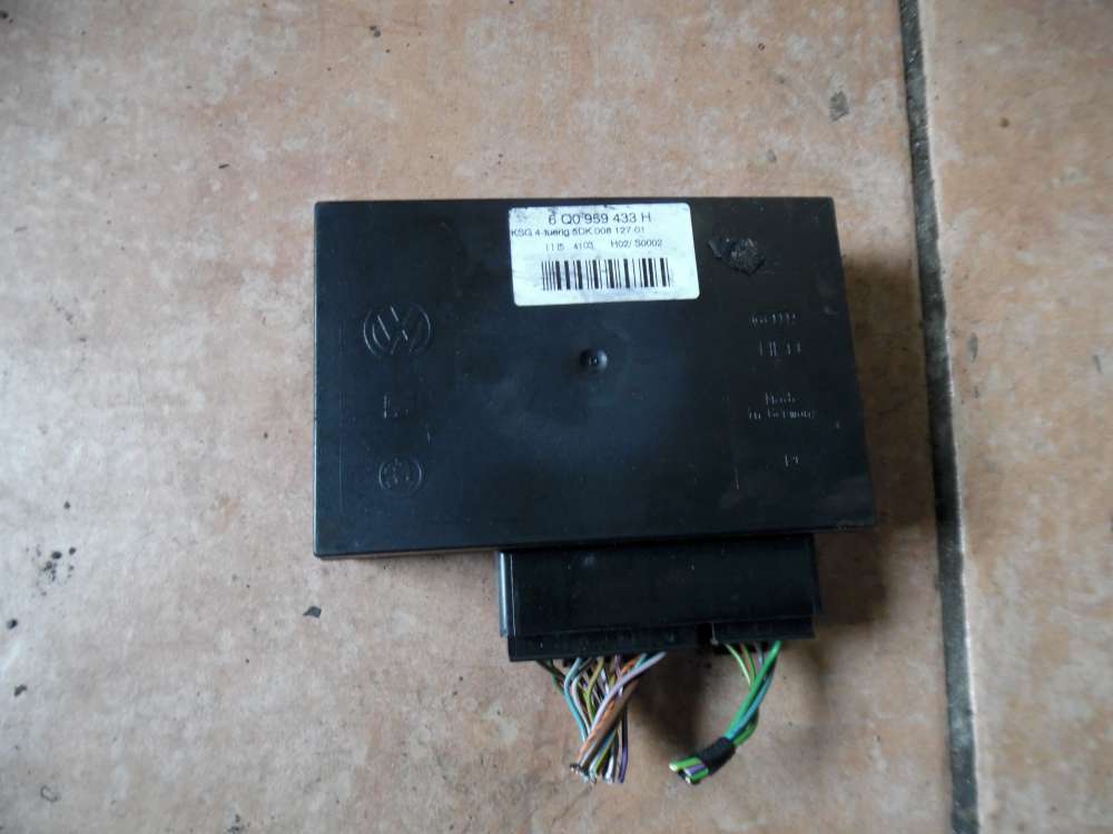 VW Polo 9N Steuergert ECU Komfort 6Q0959433H 