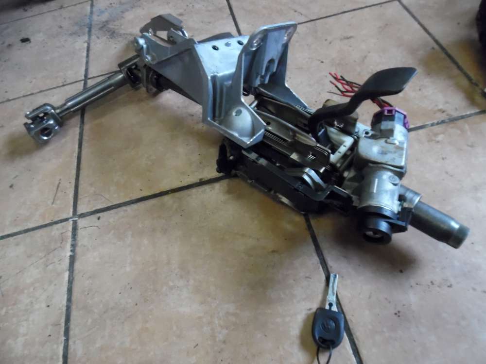 VW Polo 9N 1,2 Lenksule hhenverstellbar mit Schlssel 