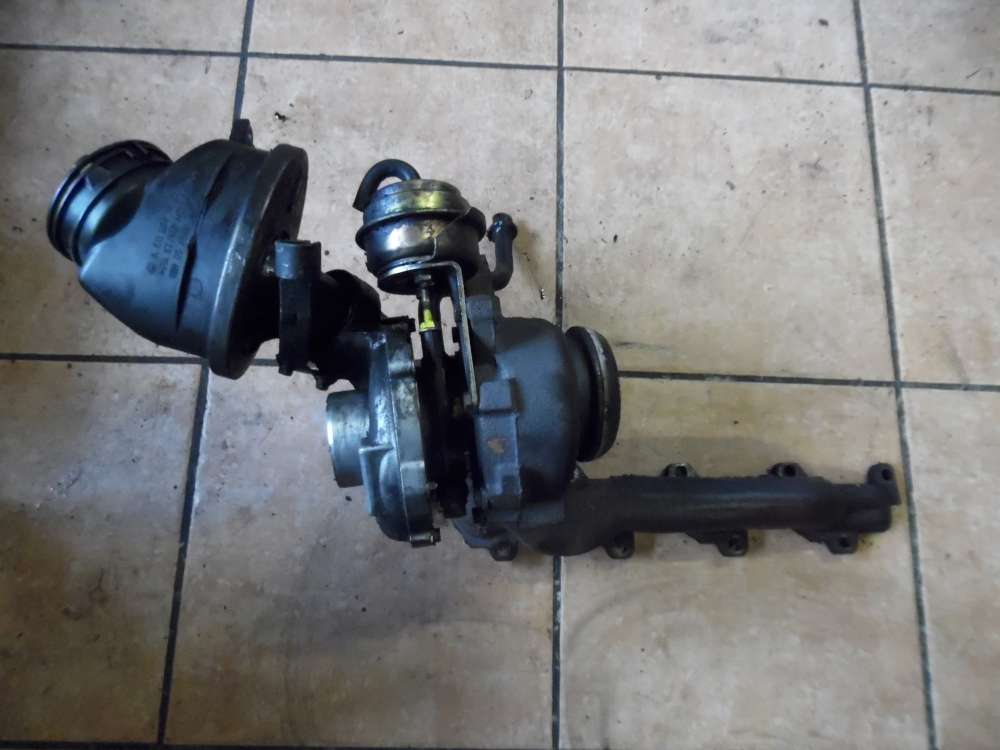 Mercedes E-Klasse W210 Turbolader mit Auspuffkr�mmer A6110960999