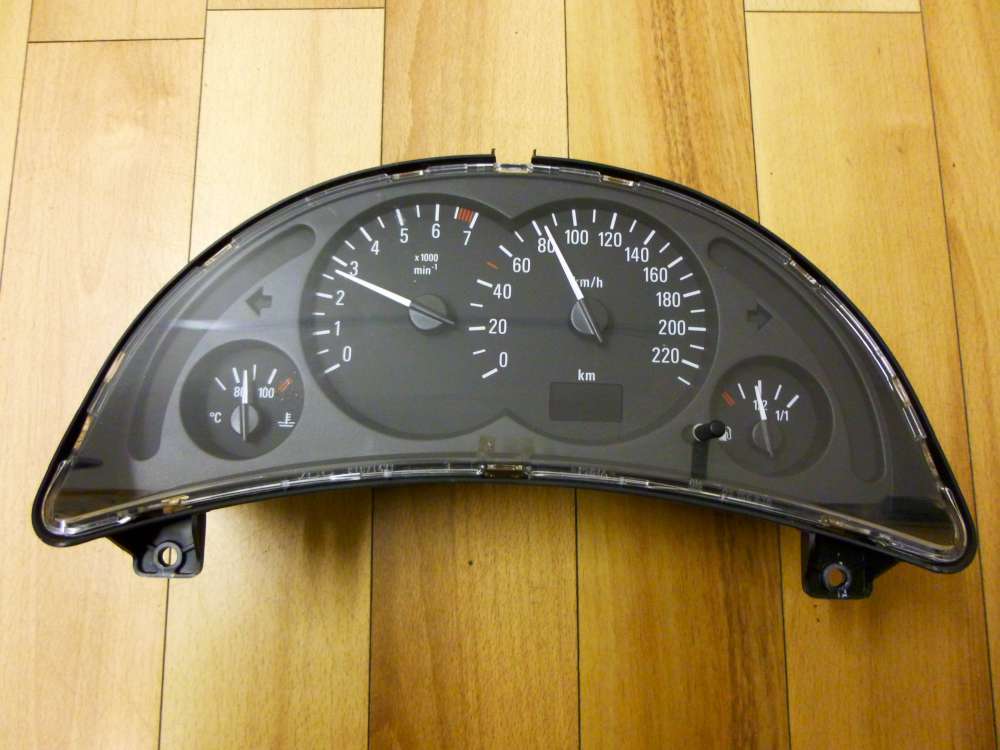 Opel Corsa C Bj.2002 Kombiinstrument Tachometer Tacho 09166814FL