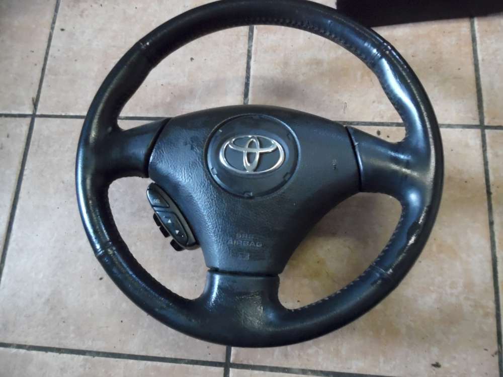 Toyota Yaris Verso P2 Lenkrad Lenkradleder mit Multifunktion 