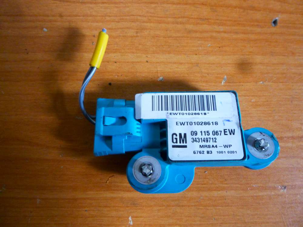 Opel Corsa C Airbagsensor Senser Links 09115067 EW 343149712