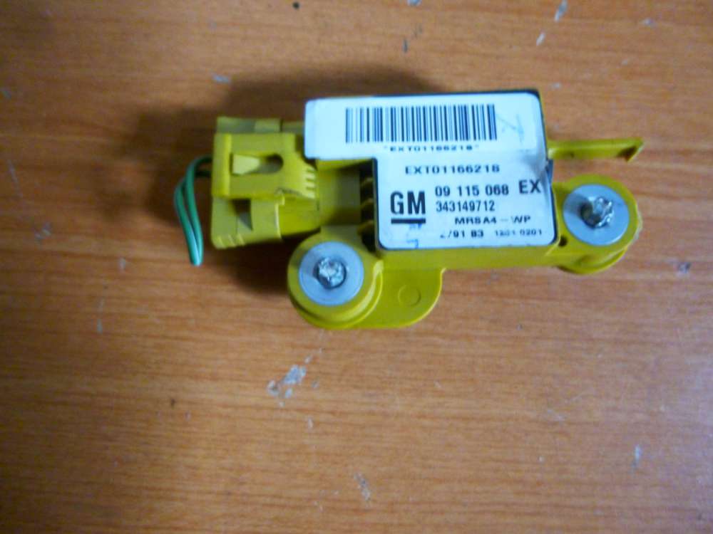 Opel Corsa C Airbagsensor Crashsensor Rechts 09115068 EX / 343149712