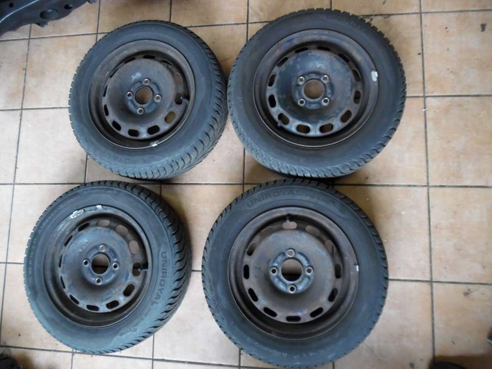 4x Stahlfelgen mit Reifen Ganzjahresreifen Fr Mazda 2 175/65 R14 82T   5,5J x14  