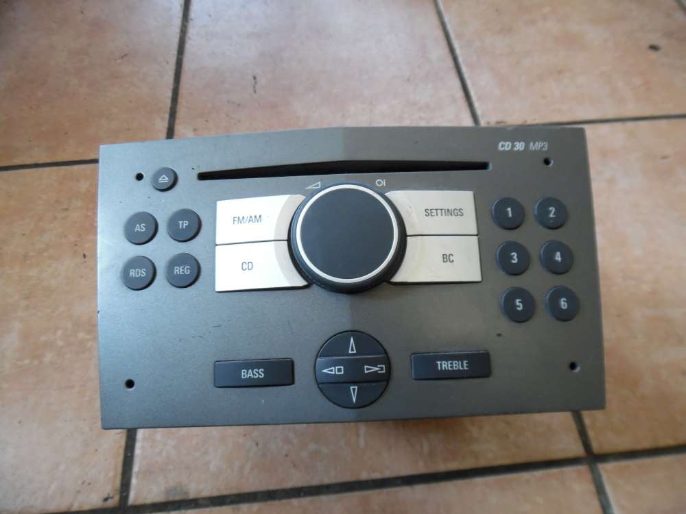 Opel Astra H Autoradio Radio CD 7643103310 131543304AZ