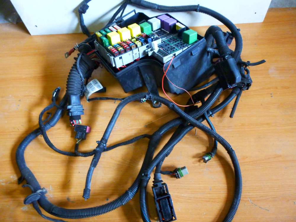 Opel Corsa C Sicherungskasten Relaikasten Kabelbaum 09115142