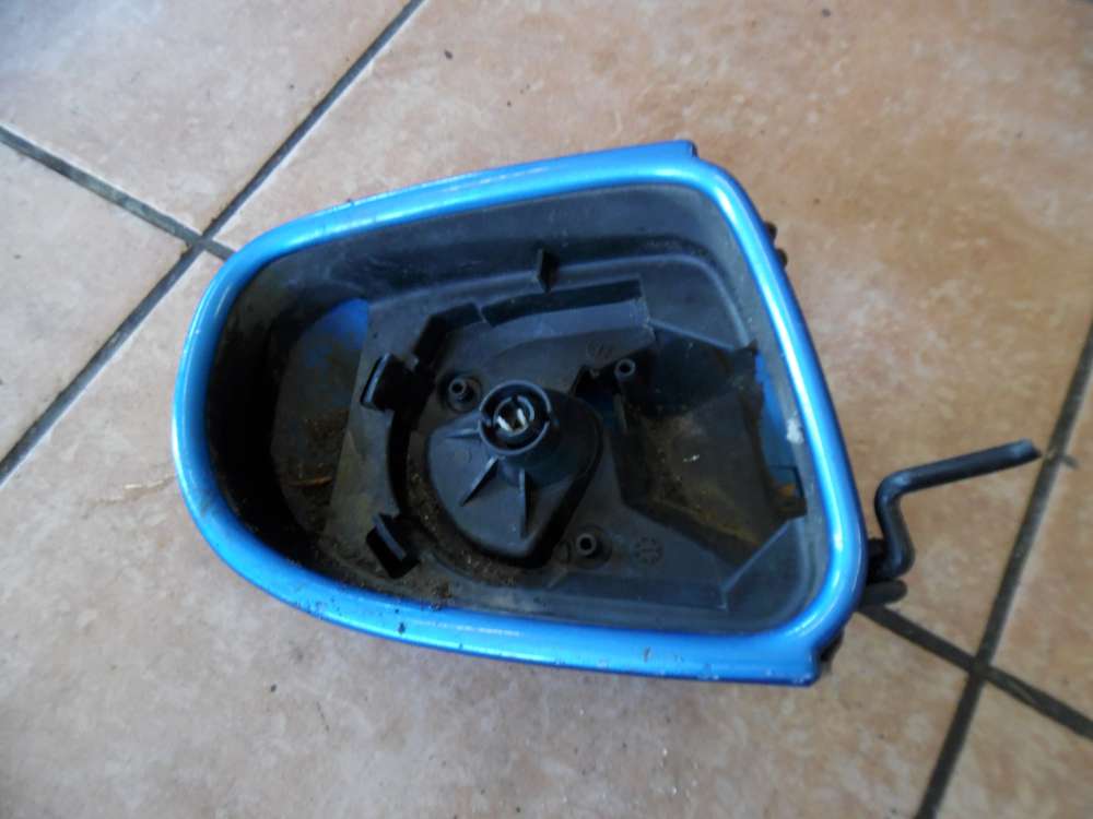 Opel Corsa B Abdeckung f�r Au�enspiegel Rechts blau 0117437 