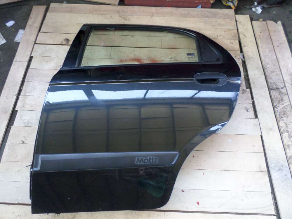Tr Hinten Links Orginal Chevrolet Matiz Bj.2007 Farbcode:87U Schwarz