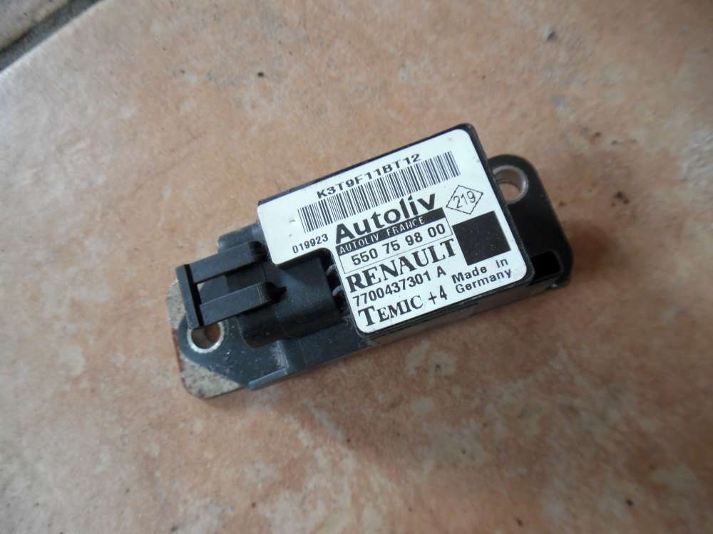 Renault Megane Scenic I Airbagsensor 7700437301A 550759800