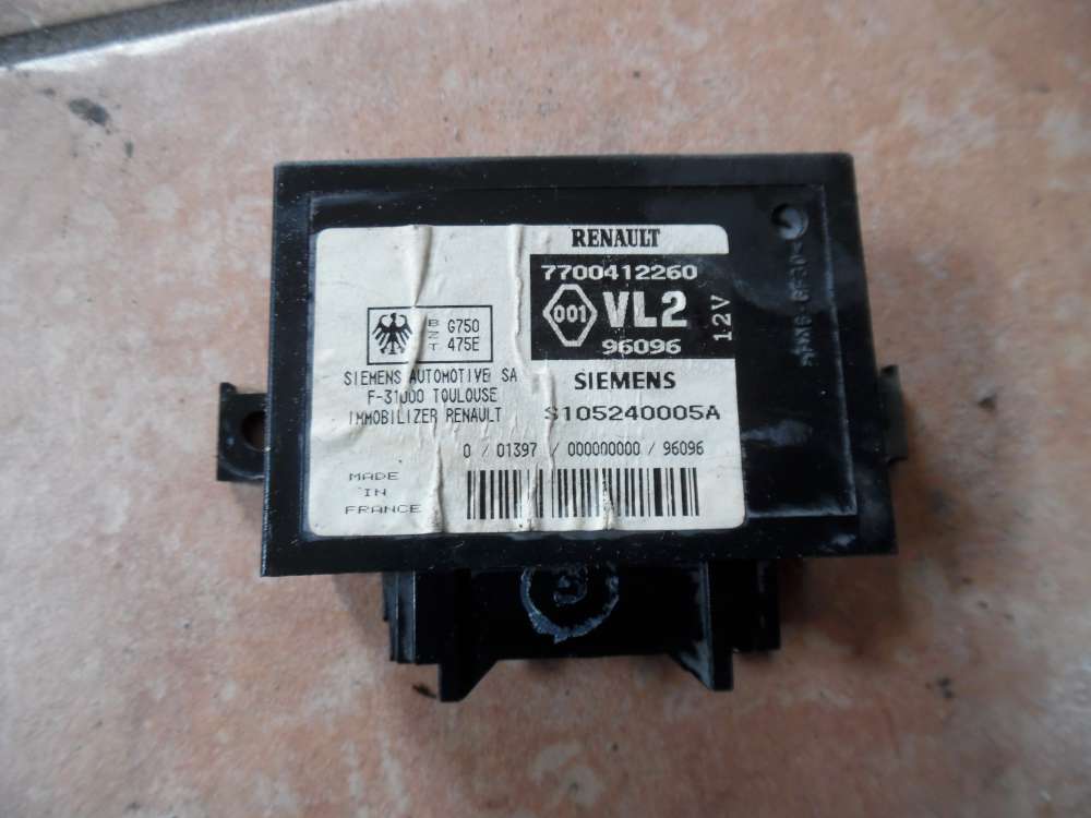 Renault Twingo Steuergert 7700412260